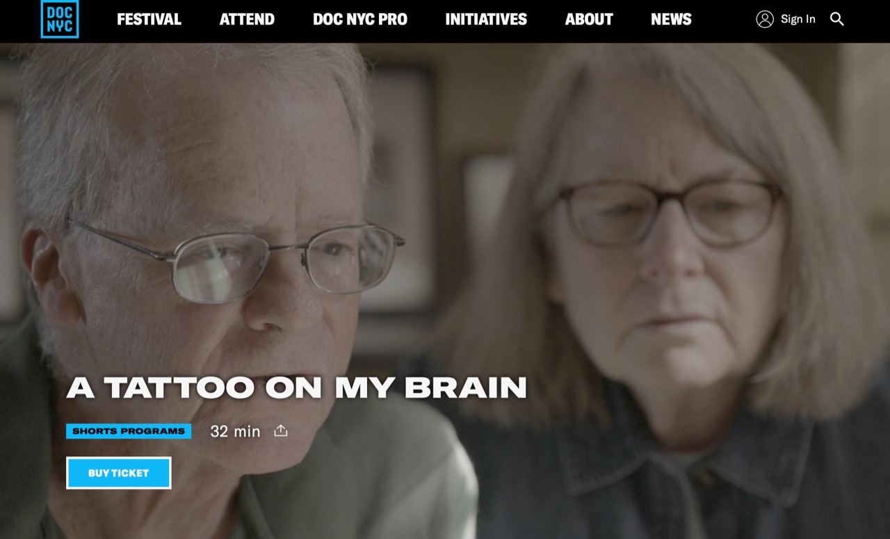 The film based on A Tattoo on my Brain is heading to a New York film